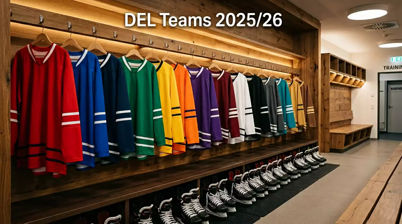 Alle 14 DEL-Teams der Saison 2025/26 im Überblick