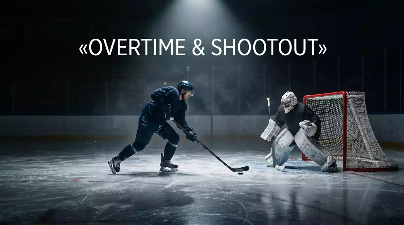 Overtime und Shootout Regeln im Eishockey für DEL, NHL und WM
