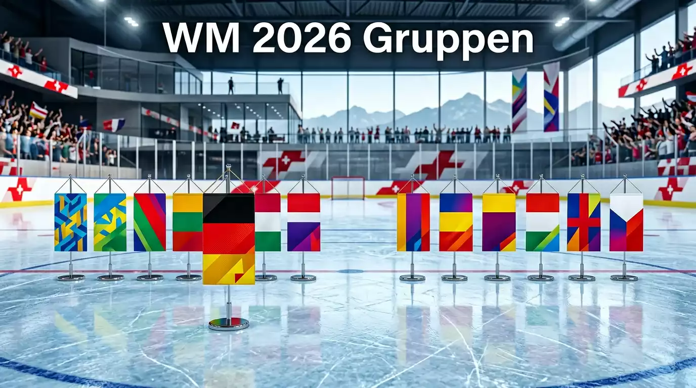 Eishockey-WM 2026 Gruppen mit Deutschland in Gruppe A Zürich