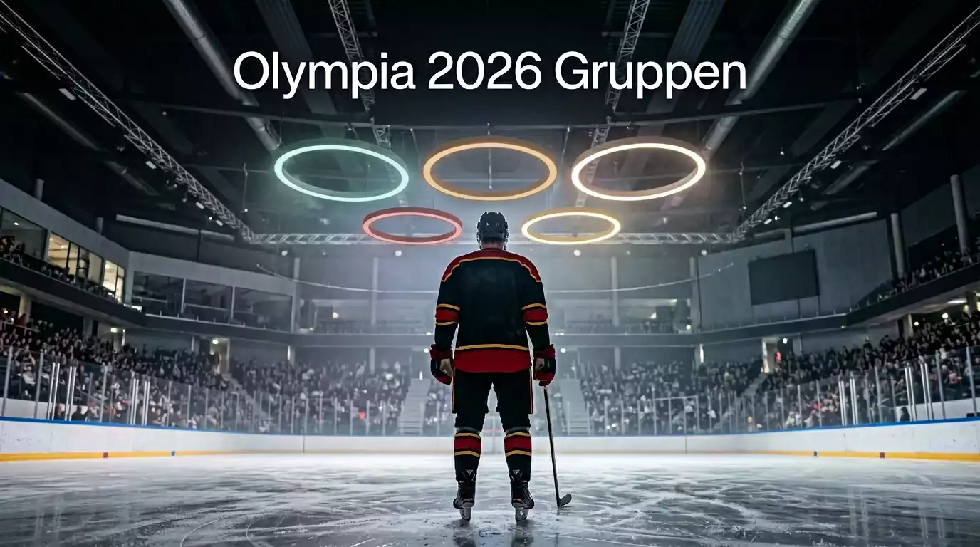 Olympia 2026 Eishockey Gruppenauslosung mit 12 Herren- und 10 Frauen-Teams